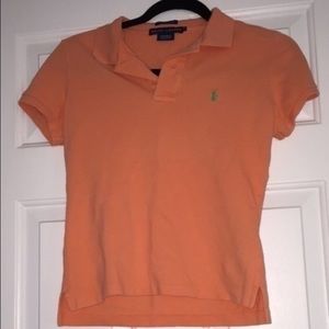 Ralph Lauren Kids Orange Polo