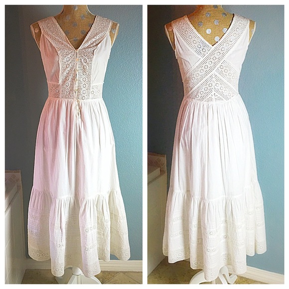 Lucky Brand White Dress Online Sale, UP 
