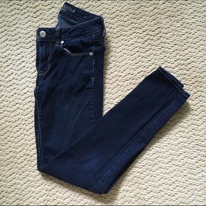 AE Dark Wash Super Stretch Skinny Jean
