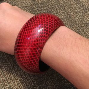 Red and black bangle!!!
