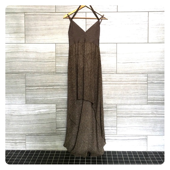 Guess chiffon animal print dress