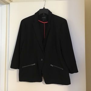 Black stretchy blazer