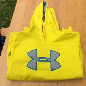 Yellow Under Armor Sweatshirt