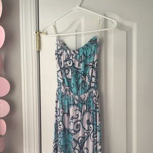 Lilly Pulitzer Strapless Dress