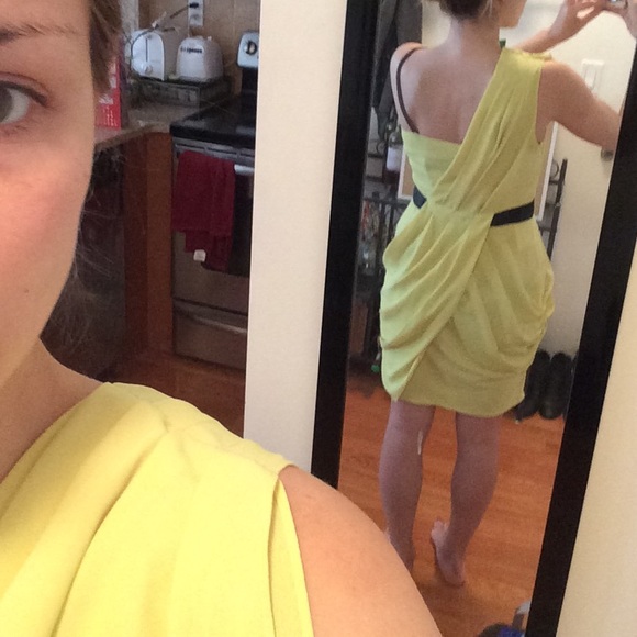 Rachel Roy Lemon-Lime Party Dress - Picture 4 of 4
