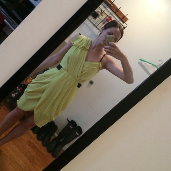 Rachel Roy Lemon-Lime Party Dress - Picture 1 of 4