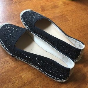 Cute Black Espadrilles shoes