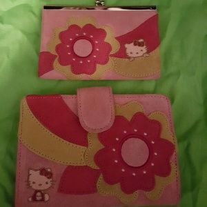 Hello kitty 30th anniversary wallet set