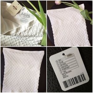 Free People White Stretch Tube Top