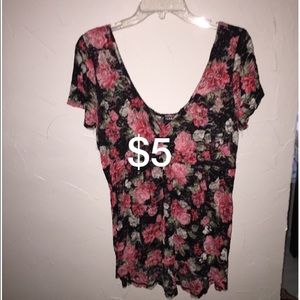 PRICE BREAK!!!TORRID LACE BABYDOLL STYLE TOP