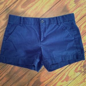 Navy gap shorts