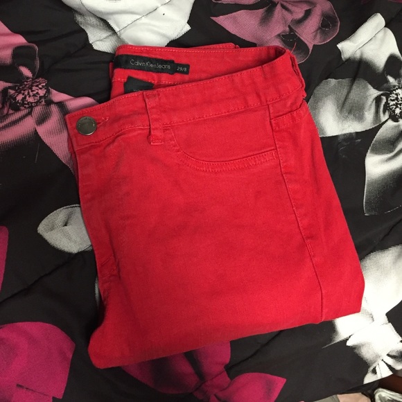Stretchy Calvin Klein Skinny Jeans - Picture 1 of 4