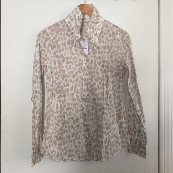 J. Crew Tops - JCREW FACTORY CLASSIC BUTTON-DOWN SHIRT