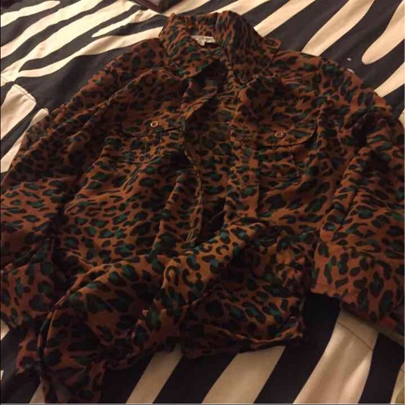 cheetah print shirt