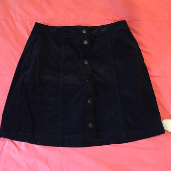 Velvet skirt
