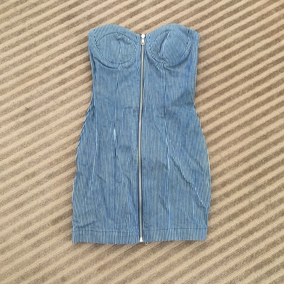 Railroad Stripe Dress