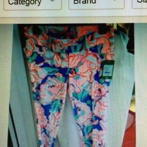 Lilly Pulitzer Capris size 0
