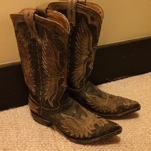 Old gringo eagle boots