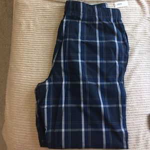 MENs NWT - plaid PJ pants