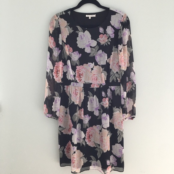 Madewell Floral Print Dress