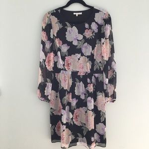 Madewell Floral Print Dress