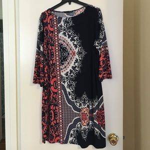 Paisley design dress