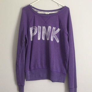Purple PINK sweatshirt