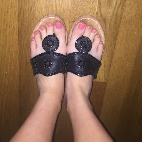 Black & White Jack Rogers