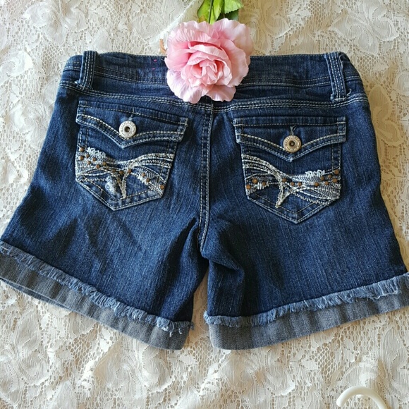 Wallflower//Distressed Shorts - Picture 4 of 4