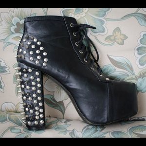 Spiked Lita Faux Leather Knock-Offs