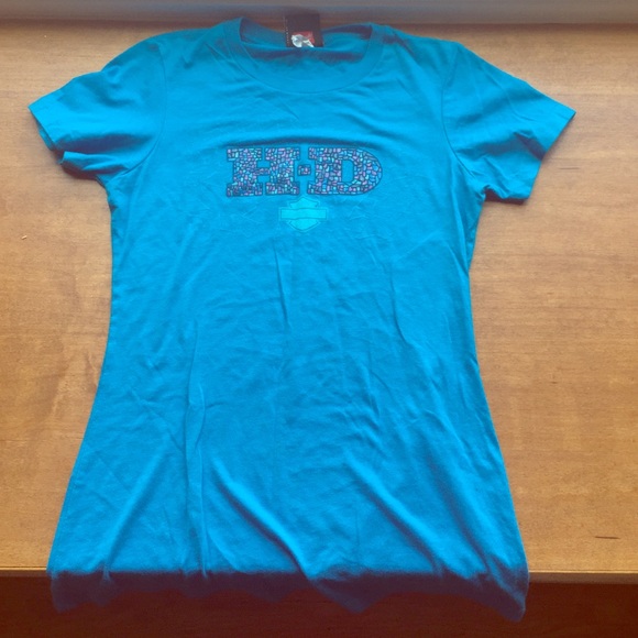 Blue Harley shirt