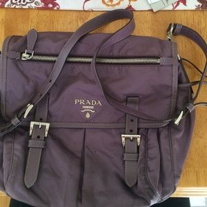 Authentic Prada messenger bag.
