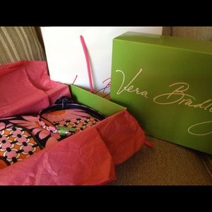 Brand new Vera Bradley clutch and headband