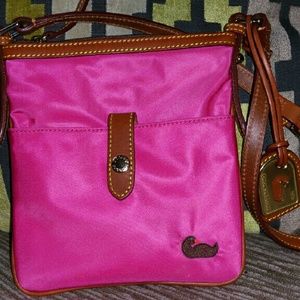 Pink Dooney Bourke Crossbody