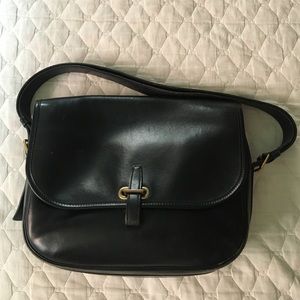 Vintage Hermes leather handbag