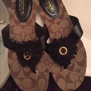Coach sandals