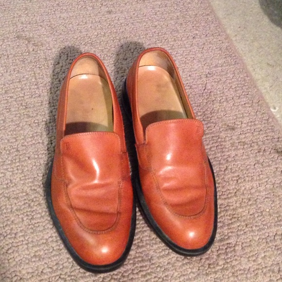 Burnt orange Tods womens size 37.5