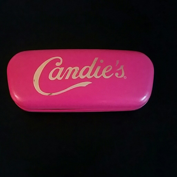 Candie's Pink Hard Eyeglass  Case