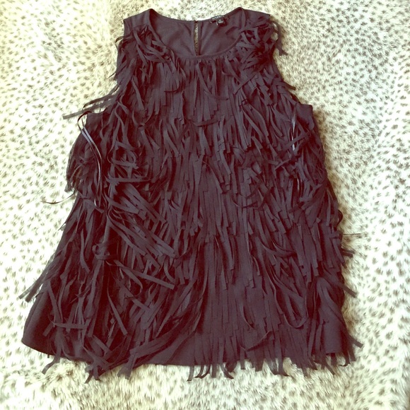 ❤️ ️SOLD Ann Taylor Fringe Top