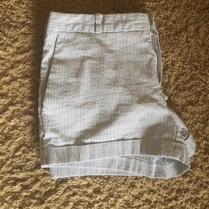Seersucker Forever 21 Shorts