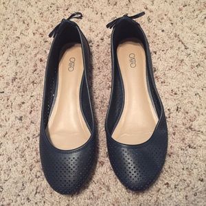 Cato navy flats