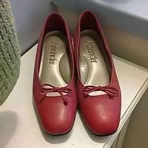 AmandaRed Bellarina shoes