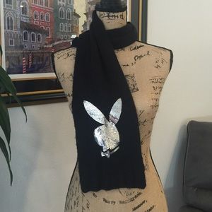 Sequins Playboy bunny scarf
