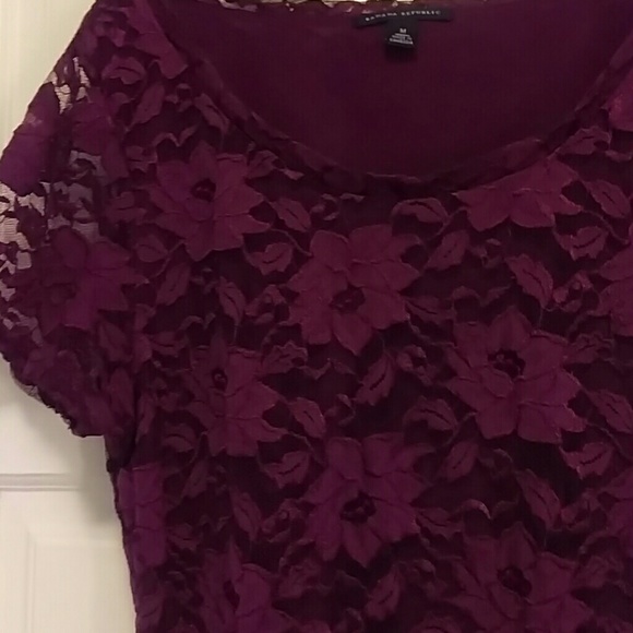 Banana Republic lacey top