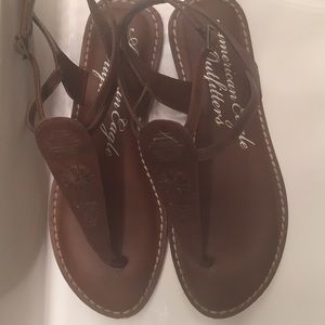 American Eagle Brown Sandals
