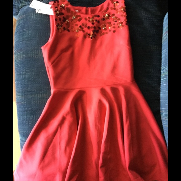 Red dress