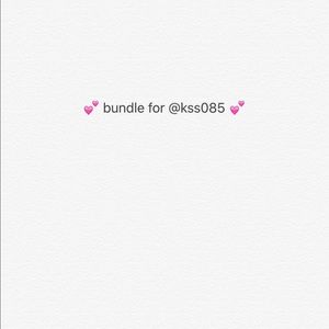 💕bundle for @kss085💕