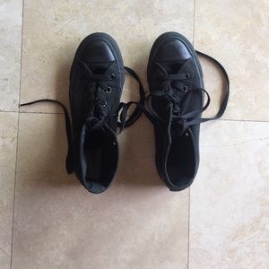 Black Converse High Tops