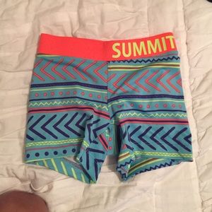 rainbow tribal summit shorts