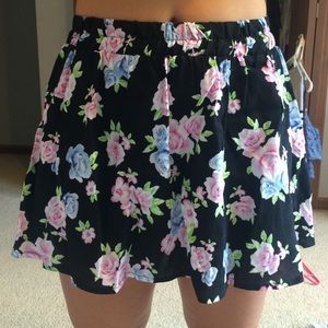 Pacsun floral skirt